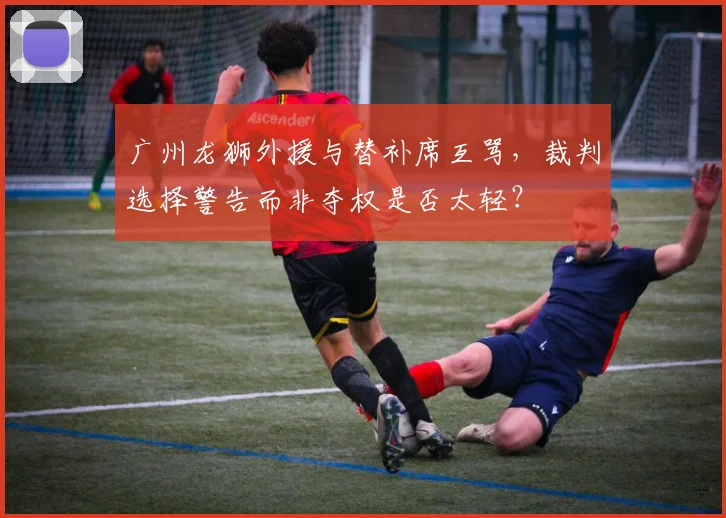 广州龙狮外援与替补席互骂，裁判选择警告而非夺权是否太轻？